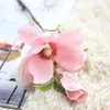 Artificial silk flower magnolia in 6 colors handmade flowers magnolia for home and wedding decoration vivid and delicate