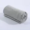 Sommersport-Eiskaltes Handtuch, zweifarbige Hypothermie-Kühlhandtücher, 30 x 80 cm, kann das Paket individuell anpassen