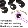 Tisse des cheveux humains brésiliens 4 faisceaux avec fermeture 100% non transformés 8A vague de corps cheveux vierges offres en gros Remy Extension de cheveux humains