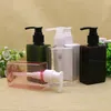 20pcs 150ml Empty Lotion Pump Cosmetics Container Shampoo Square Bottles With Dispenser Personal Care Liquid Soap Packaging Containers