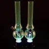 Mix-Colored Acrylic Bong Hookah Shisha Smoking Metal Pipe Glass Bong Bubblers Tocabbo Water Pipe,Color and style random delivery