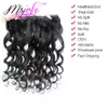 Msjoli Brésilien Virgin Human Clip Clip in Hair Extensions 100g Wave Natural Couleur pleine tête 7pcslot2646663