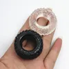 Il pene dell'anello del pene del silicone ha ritardato l'eiaculazione del rubinetto squilla i prodotti adulti del cockring del sesso per trasporto libero maschio