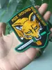 2017 العلامة التجارية الجديدة Metal Gear Fox Hound Special Force Solid Snake Patch Batch Batch Military Badge 8.8cm G066 Free