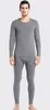 Underklädesset för män Vintervarma lagerkläder Pyjamasset Thermal Long Johns Sleepwear2590