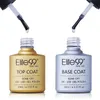 Elite99 Long Lasting No Clean Top Coat Base Coat UV Gel Nail Polish Shiny Sealer Set de manicura Soak off Top Base Nail Primer 10ml