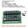 DC 12 V 24 V 12 CH 12CH RF Kablosuz Uzaktan Kumanda Anahtarı Sistemi, 315/433 MHz Verici ve Alıcı