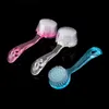 Groothandel 20 stks / partij Zachte Borstel Borstel Scrub Exfoliating Facial Brush Face Care Cleansing Wash Cap Reinigingsborstel