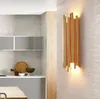 Tubo LED creativo moderno, personalidad de lámpara de pared, Vila Arte Hotel Hotel restaurante temático LLFA