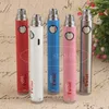 5pcs UGO Twist Wax Dab Cartridge Pen eVod USB VV Passthrough Variable Voltage Vape Battery 650 900mAh with Micro USB Charger