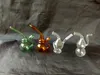 Mini multi-cor variedade de acessórios de narguilé cachimbos de água de vidro cachimbos percolador vidro bongs queimador de óleo tubos de água óleo ri