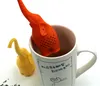 Dining Bar Teapot Cute Elephant Silikonowe Herbata Infuser Filter Czajniczek do herbaty Kawy Drinkware XB1