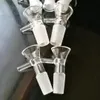 Trechteradapter Glass Bongs Accessoires Glas Rookpijpen Kleurrijke Mini Multi-Color Handleidingen Beste Lepel Glas