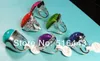 30pcs Big Stones-Charme Mode für Frauen Mens-Weinlese-Silber überzogene Ring-Großhandelsschmucksachen verlosen A-027