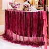 Wholesale-1M*2M Metallic Fringe Curtain Party Foil Tinsel Room Decor door curtain Christmas/Birthday/Wedding Party Photo New Year1