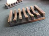 10pcs Vintage Wooden Soap Dish Plate Tray Holder Wood Soap Dish Holders Bathroon Shower Hand Washing