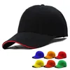ユニセックスポリエステル - コットンの固体野球キャップスナップバック帽子のスタイリッシュなヒップホップハットファッション夏のキャップ男性と女性のための夏の帽子