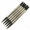 10 Pcslot 05mm Roller Pen Refill Design Good Quality Black Rollerball Pen Ink Refill for Gift School Office Suppliers2100451