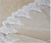 Vintage high quality new whole 3 meters veils wedding accessory lace applique tulle Bridal Veils White Ivory One Layer1279941