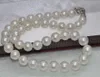 GRINGOUS! Natural Rare Blue White 11.5mm Ronde Kasumi Pearl ketting J12080