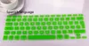 Alemão Russo Francês Árabe Espanhol Teclado Teclado Tampa Clear Silicone Borracha para MacBook Pro Air 13 15 17 polegadas US EU Versão