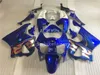 3 Gratis presenter Motorcykel Fairing Kit för Honda CBR900RR 98 99 CBR 900RR 919 1998 ABS Fairings Set Blue White Ae1