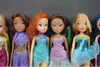 D01081-1 grossistpris 30 cm Winx Club Doll Rainbow Colorful Girl Lovely Cute Doll Random Type 5st/Set