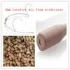 Laple Microphone Foam Windcreens Windshield Sponge Covers in Skin color 10pcslot by post8577034