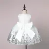 Flower Baby Girl Dress matrimonio per bambini 1 anno Abiti da compleanno Battesimo neonato Abbigliamento bambina tutu neonata Clohtes