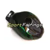 Fairings للحقن لياماها YZF600R 1997-2007 كاملة ثونديركات للدراجات النارية كيت ABS هدية من البلاستيك الأسود اللهب الأخضر الجسم إطارات