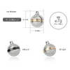 Openable Put in Perfume or Love Notes Stainless Steel Lockets Jewelry Oval & Ball Bottles Pendants Lovers Necklace Couples Supplies Keepsake Forever Lover Gift