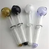 4.8 Inch XL Glass Oil Burner Pipe with Big Bowls Colorful Thick Pyrex Cheap Hand Pipes for Smoking