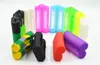 Dual 18650 Battery Silicone Case Protective Rubber Cover Skin Protector for 18650 E Cigarette Mods Battery Colorful DHL Free