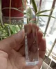 Högkvalitativ enkel spetsig smältkvartzkristallpunkt läkning Clear Quartz Point Wand för gåva 70G2403425