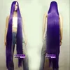 Perruques Cosplay Extra Longues Longues Stylées 150cm Violet Foncé 81_737