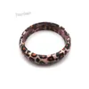 Grossist 24st/lot Akryl Leopard Armband Fit Promotion Gratis frakt