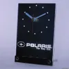 Partihandel-TNC0170 Polaris Snöskoter Bordsdisk 3D LED-klocka