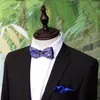 الرجال القوس العلاقات الكريستال الماس ربطة 14 ألوان ضبط مشبك الرجال متزوج bowknot ربطة العنق المهنية ل هدية عيد الميلاد