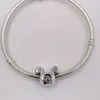 Andy Jewel Autentico 925 Sterling Silver Beads Miky Mouse 60° Anniversario Charm Adatto a Collana di bracciali gioielli stile Pandora europeo