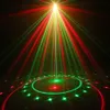 24 rendering Luce laser per esterni Impermeabile IP65 Controllo RF Lampada per proiettore laser natalizio rosso verde Luci da palco per feste da bar DJ