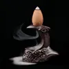Hurtownia - Nowy Backflow Buddha Ceramic Kadzidło Uchwyt Buddyjscy Buddyjskie Sandalowe rożki
