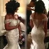Charming Heavy Beading Off The Shoulder Prom Dresses 2k17 South African Mermaid Evening Gowns Custom Made Special Occasion Vestidos