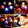 Underwater Lights LED Candle Lights Submersible Tea Light Waterproof Candle Underwater Tea Light Sub Lights Battery Waterproof Nig308h