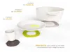 20sets / parti 3pcs / set silikon coolt verktyg yta skyddsmatta isolerad potthållare kopp mat pad placemats kök gadgets