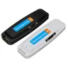 2 in 1 Mini USB Audio Voice Recorder portatile Batteria ricaricabile Penna di registrazione Formato MP3 Supporto per registratore Carta di TF Lettore di schede USB