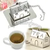 50 stks Welcome Home Mini House Tea Infuser Bruiloft Gunsten Bruids Douche Feestartikelen Geschenken Evenementen Keepsake