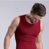 Neue dreifarbige, ärmellose Sommerweste, bequeme Stretch-Laufsportbekleidung, neues Herren-Sport-T-Shirt. Am besten für Fitness