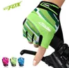 2017 Sommar Nylon Gel Cykelhandskar Halvfinger Nylon Road MTB Bike Sportshandskar Andningsbara Sport Cykelhandskar Guantes Ciclismo