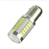 2 uds bayoneta de contacto único 1156 BA15S P21W 33 SMD 5630 5730 luces Led de señal de giro de coche luces traseras de freno bombillas de marcha atrás traseras de coche