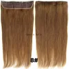 Darmowy DHL Indian Remy Clip w Ludzkich Hair Extensions Proste 105g z koronką do pełnej głowy blond czarny brązowy kolor